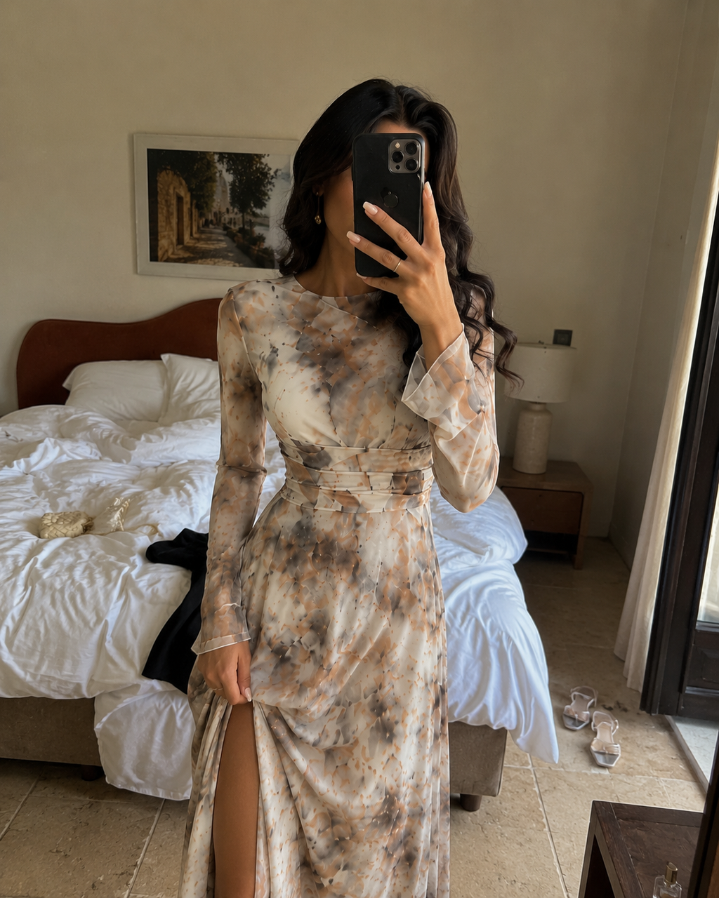Mediterrane Maxi Jurk – Luchtig & Perfect voor Zomerse Dagen
