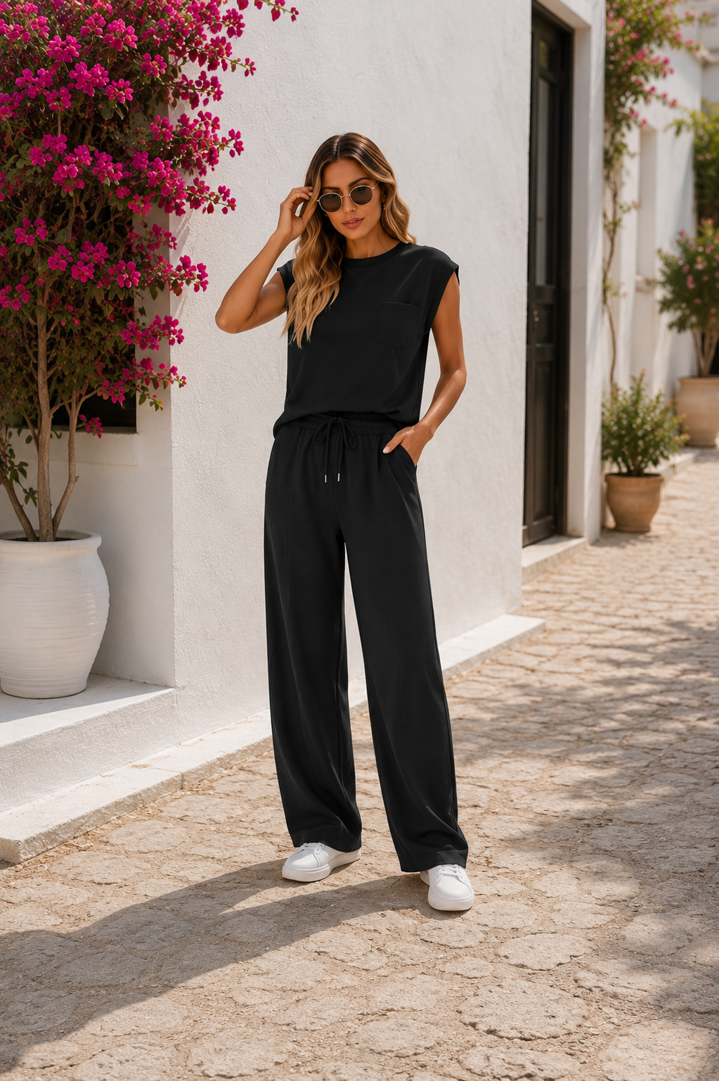 Luxe Palazzo Set voor Moeiteloze Elegantie