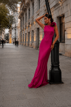 Soleia Luxe Bloemen Maxi Jurk