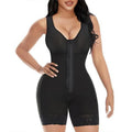 FAJAS COLOMBIANAS SHAPEWEAR FOR WOMEN TUMMY CONTROL POST SURGERY FULL BODY SHAPER BUTT LIFTER WITH ZIPPER CROTCH
